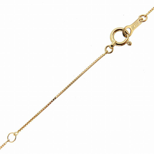 ベネチアンチェーン 10金ネックレス（8面ダイヤカット）ゴールド【K10