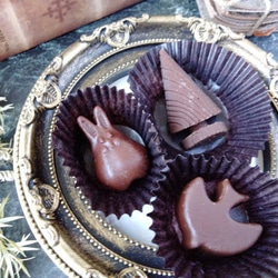 コニファーのチョコレート型（22）　シリコン型　シリコンモールド　お菓子　手作り　プレゼント 3枚目の画像