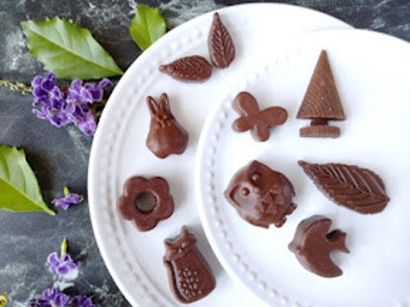 ちょうちょのチョコレート型（22）　シリコン型　シリコンモールド　お菓子　手作り　プレゼント 2枚目の画像