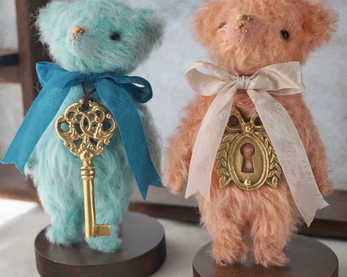 モヘアのベアspecial edition~star festival~ ぬいぐるみ Tegu & Chiro