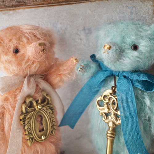 モヘアのベアspecial edition~star festival~ ぬいぐるみ Tegu & Chiro