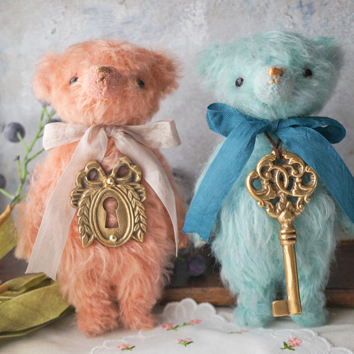 モヘアのベアspecial edition~star festival~ ぬいぐるみ Tegu & Chiro