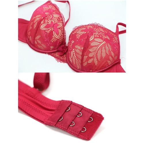再値下げしました！レッド ブラジャーとショーツセット 65G 値下げしました！レッド ブラジャーとショーツセット 65G