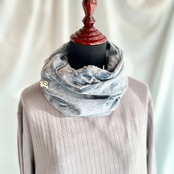 ベルギーリネン ストール 白 ストール NAPI Clothing 通販 17791989