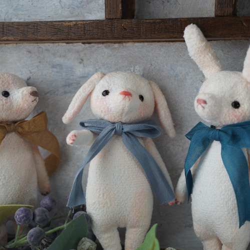 コットンラパン（うさぎ）〜なんとも言えないピンク系〜 ぬいぐるみ