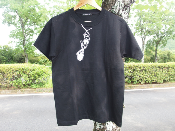 サングラスTシャツ　ブラック　プレゼント　ペア　アウトドア　カワイイ　格好いい　カットソー　半袖　 1枚目の画像