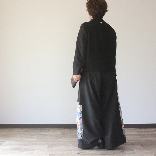 着物リメイクオーダー】セットアップ スタンドカラージャケット