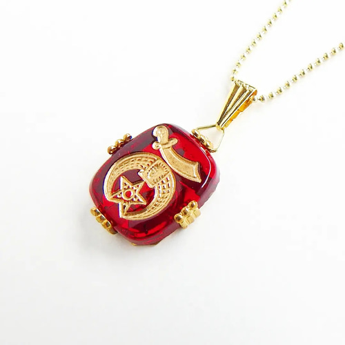 紋章シリーズ】シュライナーのペンダント&ピンズ ネックレス