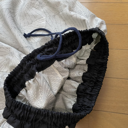 白大島紬のスカート 3枚目の画像