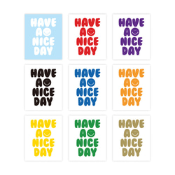 HAVE A NICE DAY ステッカー 4枚目の画像