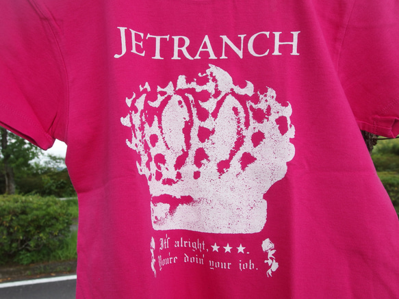 王冠ティアラTシャツ　ピンク　着やすい　プレゼント　ペア　アウトドア　カワイイ　カットソー　半袖 1枚目の画像