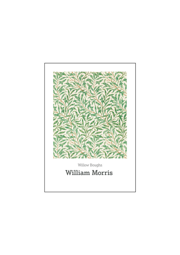 ウィリアム モリス、ウィローボウ、リビング、キッチン等、お部屋を選ばないアートポスター、北欧スタイルにも【W-0008】 13枚目の画像