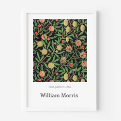 ウィリアム モリス、「フルーツ」、リビング、キッチン等、お部屋を選ばない作品、北欧スタイルにも、植物【W-0061】 4枚目の画像