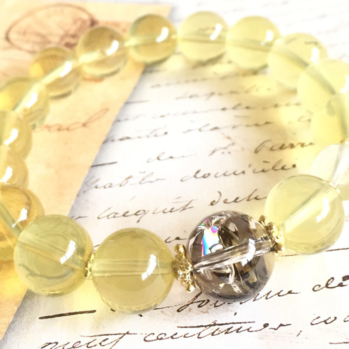 【希少】オウロヴェルデ　8ミリ　ブレスレットオリーブグリーン 天然石 希少】オウロヴェルデ 8ミリ ブレスレットオリーブグリーン