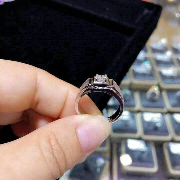 品質保証』1.0 ctダイヤモンドリングPT 950プラチナ結婚指輪 指輪