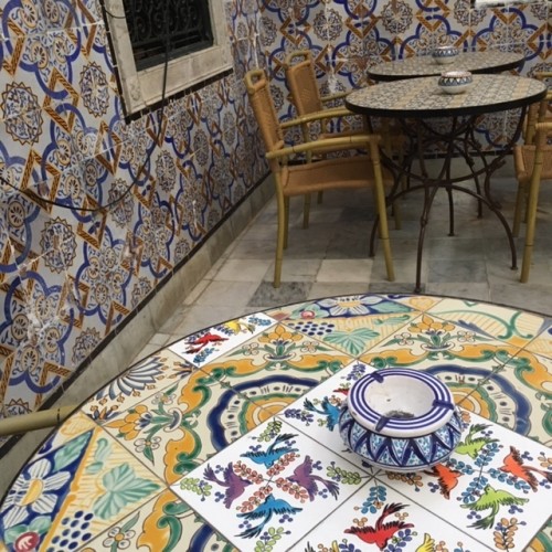 チュニジアタイル 万華鏡を覗いた世界のよう ガルビ0791 その他