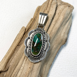 ターコイズマウンテン トルコ石 シルバーネックレス ペンダント