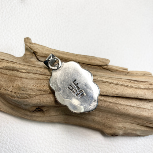 ターコイズマウンテン トルコ石 シルバーネックレス ペンダント