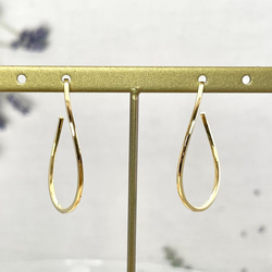 星ふるピアス～ No.3395 K18 地金 ピアス ピアス（フック・チェーン