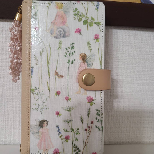 【ご参考:4枚掲載中】掲載生地で作製可。 ビジョン、 マルチーズ スマホケース ご参考:4枚掲載中】掲載生地で作製可。 ビジョン、 マルチーズ