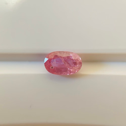 天然　パパラチアサファイア　0.318ct ルース　宝石 2枚目の画像