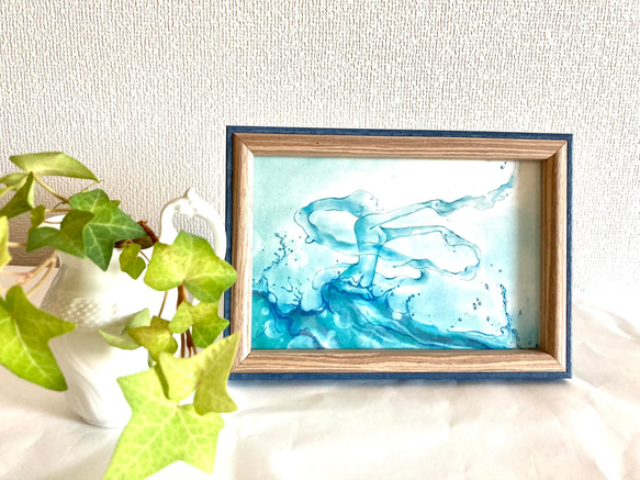 再値下げしました！複製原画「水の妖精」 絵画 marinka 通販