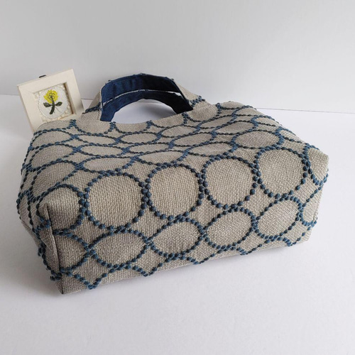 ミナペルホネン タンバリン ライトブルー 2wayパニーニ風ショルダー