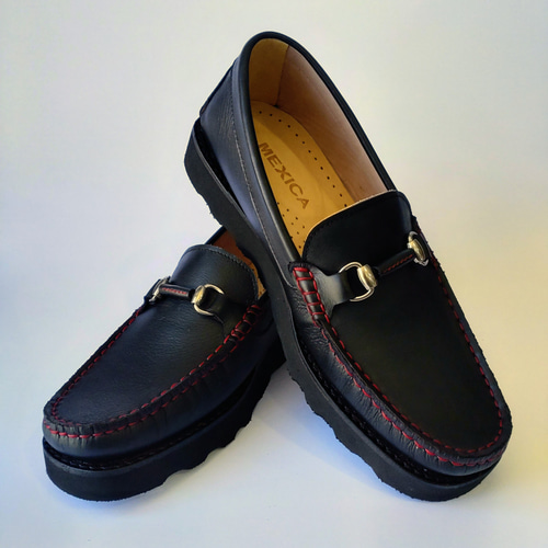 23-34 lacquer&C.ビット付きローファー　赤　28.5㎝　未使用品 23-34 lacquer&C.ビット付きローファー 赤 28.5㎝ 未使用品