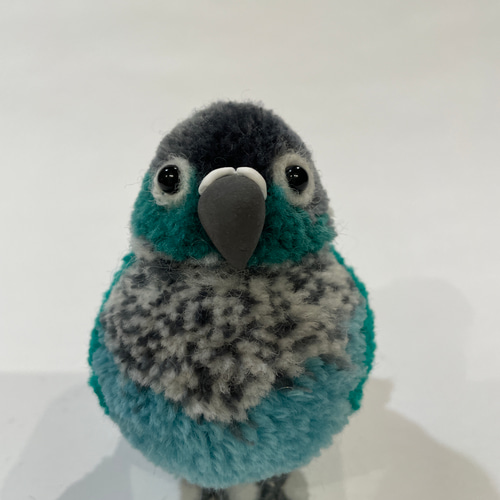 ぽんぽん小鳥 ウロコインコ その他置物 Tao 通販｜Creema(クリーマ 
