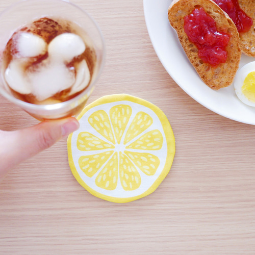 レモンなコースター コースター South Pine 通販 14439252｜Creema