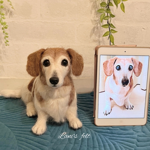 オーダー 犬♡うちのコそっくり♡ずっと一緒だよ♡世界でたった