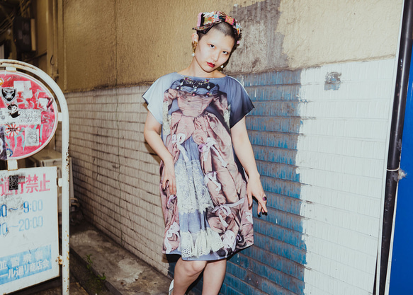 スキャンドレス｜Tシャツワンピース 4枚目の画像