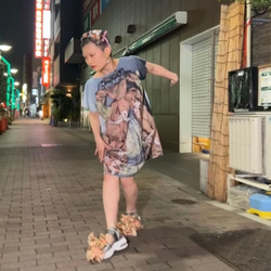 スキャンドレス｜Tシャツワンピース 9枚目の画像