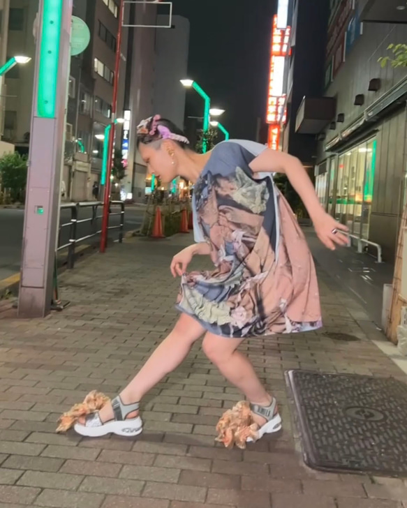 スキャンドレス｜Tシャツワンピース 7枚目の画像