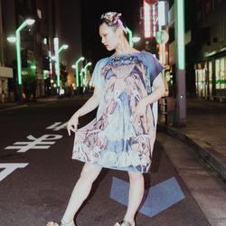 スキャンドレス｜Tシャツワンピース 3枚目の画像