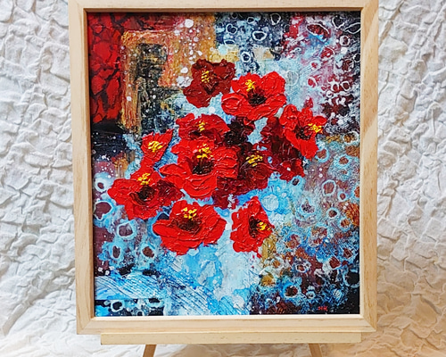 油絵 絵画 【ハイビスカス】 ハイビスカス（油絵） - ハワイ生活のブログ