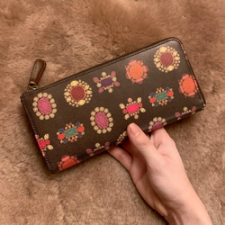 Royal smart wallet ブラック｜機能的で美しい、本革の長財布 12枚目の画像