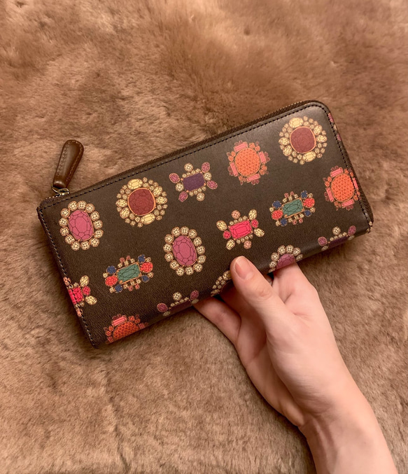 Royal smart wallet ブラック｜機能的で美しい、本革の長財布 12枚目の画像