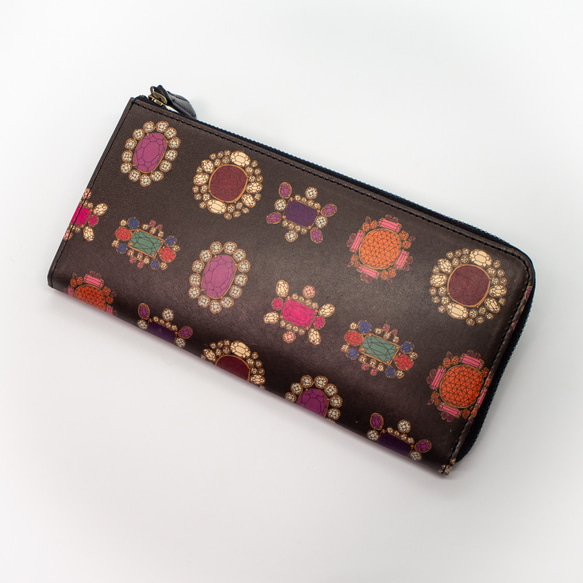 Royal smart wallet ブラック｜機能的で美しい、本革の長財布 7枚目の画像