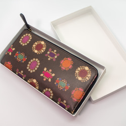 Royal smart wallet ブラック｜機能的で美しい、本革の長財布 8枚目の画像