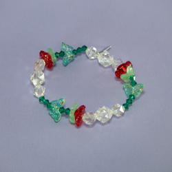 愛していますのブレスレット｜硝子の三本薔薇 3枚目の画像