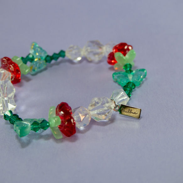 愛していますのブレスレット｜硝子の三本薔薇 4枚目の画像