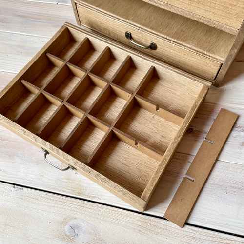 受注制作】☆標本箱風ケース☆アンティーク風ケース☆アクセサリー