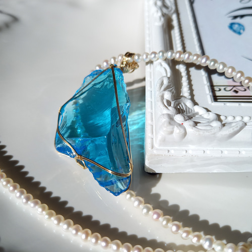 レムリアの記憶／マーメイド✦アンダラクリスタル／スカイブルー