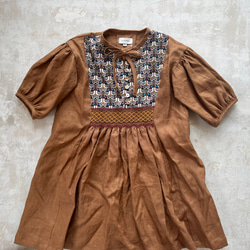 【ハンドメイド】スモッキングワンピース 6975cae97c044c7ad6166158af5329