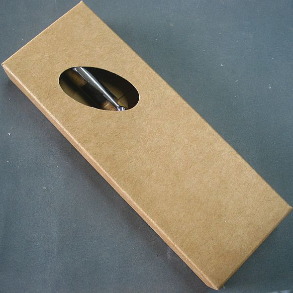 【松】 木軸ノック式ボールペン 肥松の金襴杢【即日発送】　 10枚目の画像