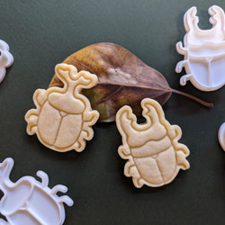 カブトムシ Beetle クッキーカッター/クッキー型 4枚目の画像