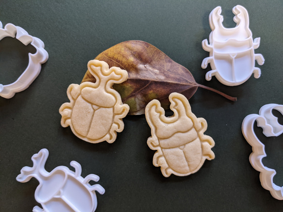 カブトムシ Beetle クッキーカッター/クッキー型 4枚目の画像