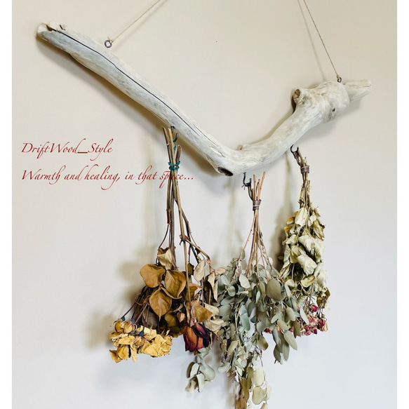 流木インテリア コブが印象的なU字描くハンガーフック 流木ハンガー ハンギング ウォールデコ 壁掛け 北欧 No.116 2枚目の画像