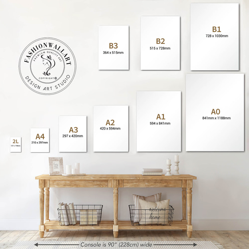 アートポスター 北欧風 幾何学模様 ボタニカル ミッドセンチュリー